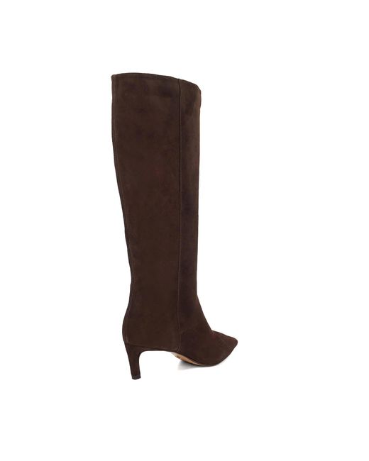 Dune Brown Smoothly Knee High Boots