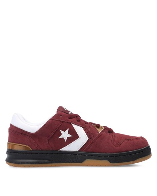 Converse Red Adults Lifestyle 1998 S Classic Low-Top Trainers