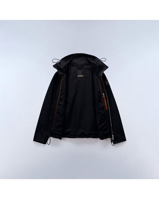 Napapijri Black Napa Rivalto Cotton Jacket for men