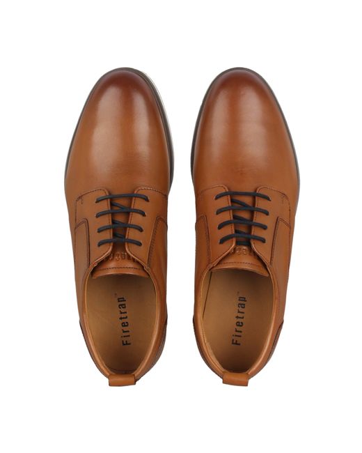 Firetrap Brown Cas Oxford Sn54 for men