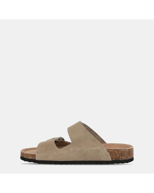 Jack Wills Natural Jw Cork Strap Flat Sandals