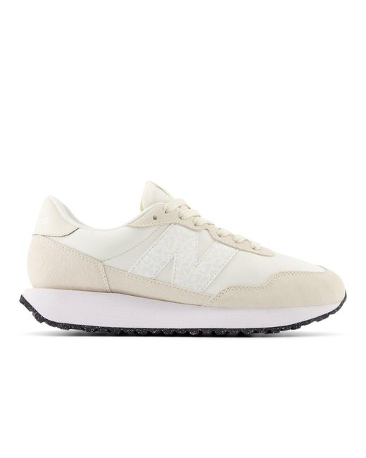 New Balance White 237