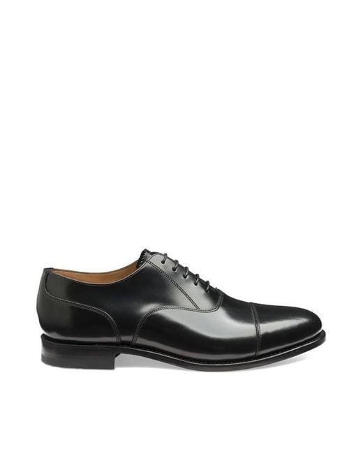 Loake Black 200b Toe Cap Smart Shoes for men