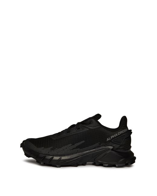 Salomon Black Alphacross 5 Gtx Trail Running Shoes for men