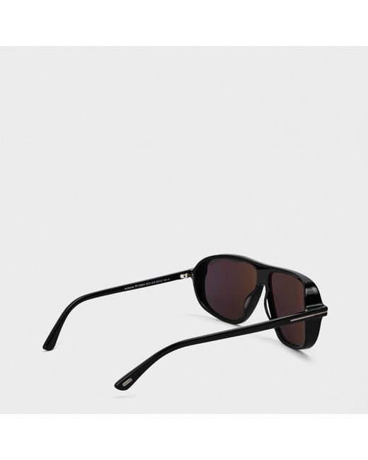 Tom Ford Gray Aviator Sunglasses, Aviator Style for men