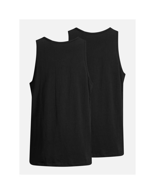 Jack & Jones Black 2-Pack Vest for men