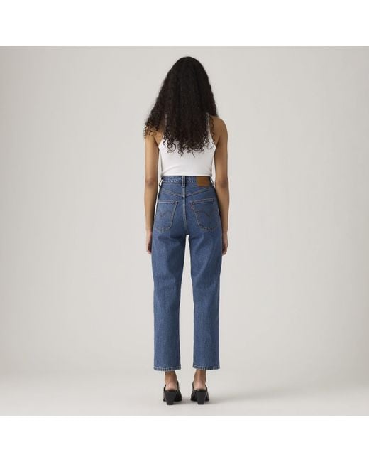 Levi's Blue Ribcage Straig