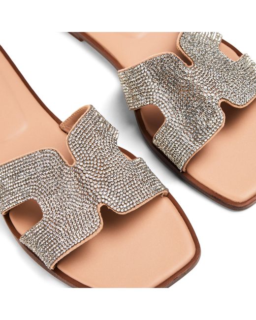 ALDO Brown Flat Sandals