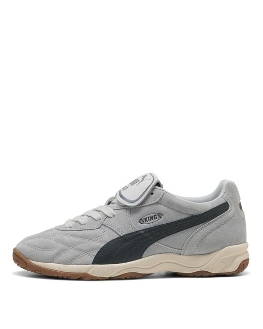 PUMA White King Indoor Suede Low-Top Trainers for men