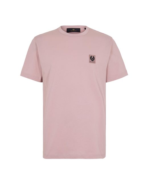 Belstaff Pink Phoenix T-Shirt for men