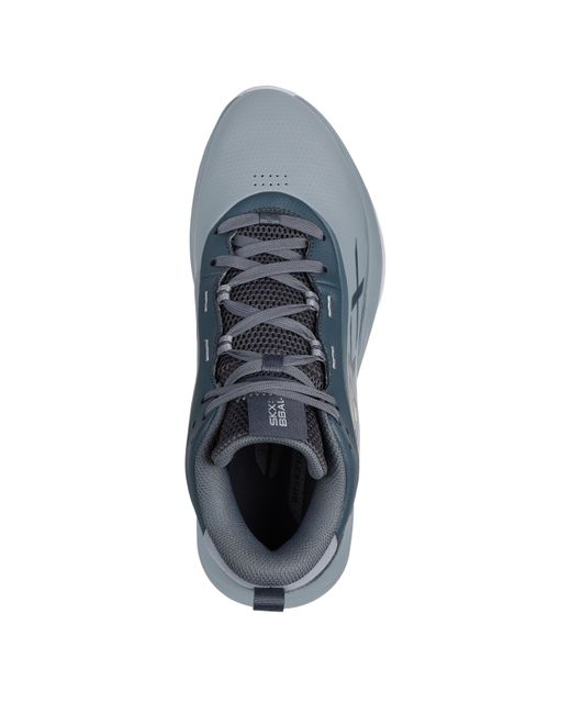 Skechers Blue S League Low Top Basketball Grey 16 for men