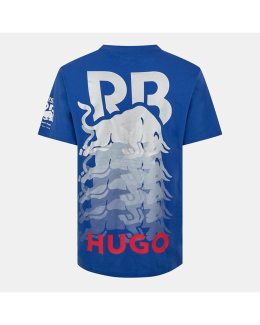 HUGO Blue X Racing Bulls Regular Fit T-Shirt for men