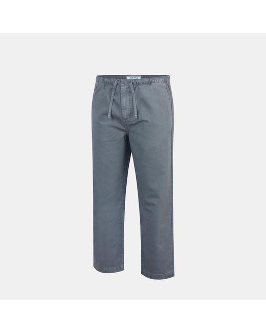 Jack Wills Blue Canvas Wide Leg Trousers for men