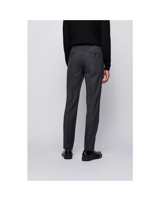 Boss Blue Gibson Suit Trousers for men