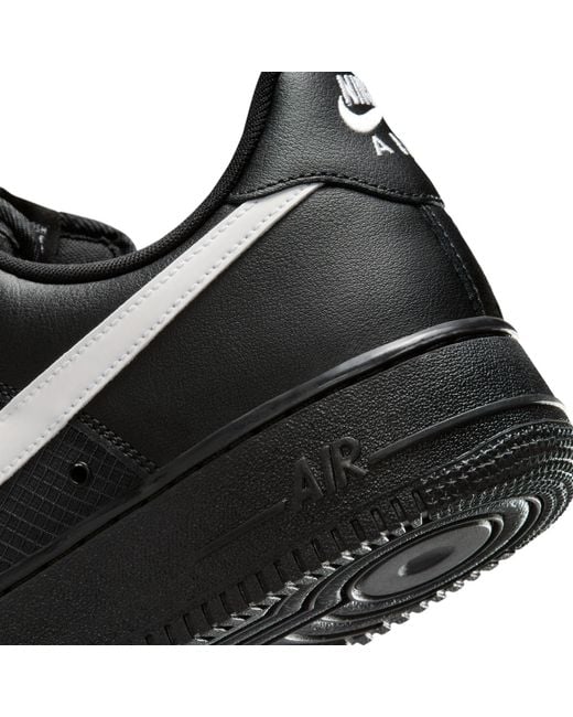 Nike Black Air Force 1 07 Shoes for men