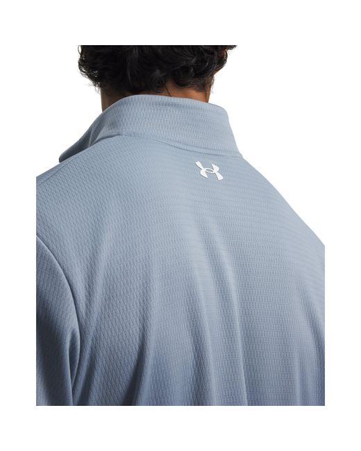 Under Armour Blue 1/4 Zip Fleece for men