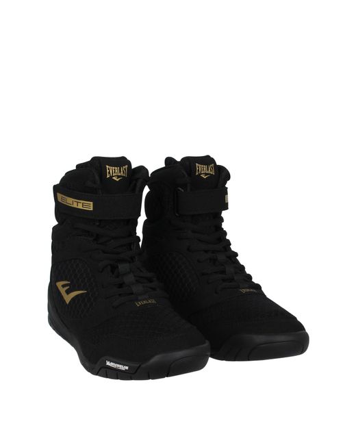 Everlast Black Pro Elite Boxing Boots for men