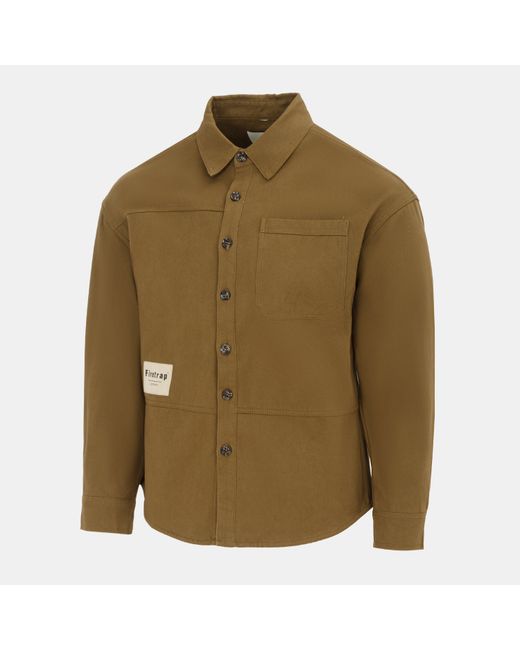 Firetrap Green Heavy Shirt for men