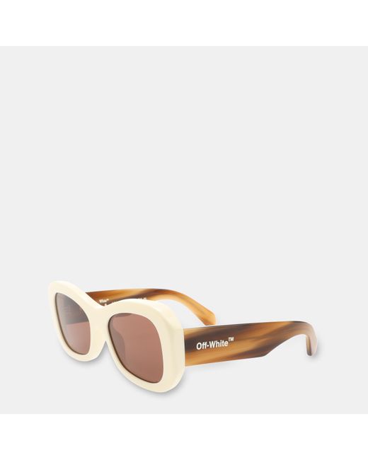 Off-White c/o Virgil Abloh Pink Pablo S Square Sunglasses