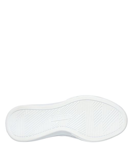Skechers White Cordova Low-Top Trainers