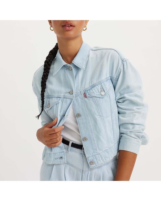 Levi's Blue Lightweight Trucker Jacket