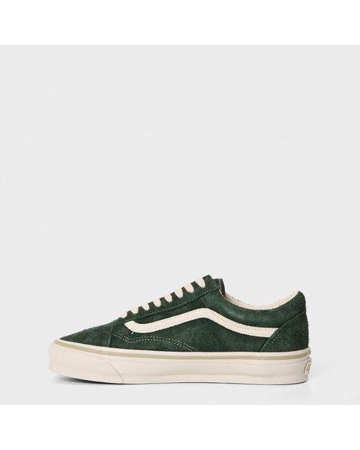 Vans Green Old Skool Low Canvas Trainers for men