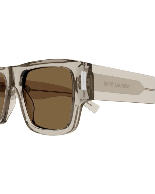 Saint Laurent Natural Wayfarer Sunglasses for men