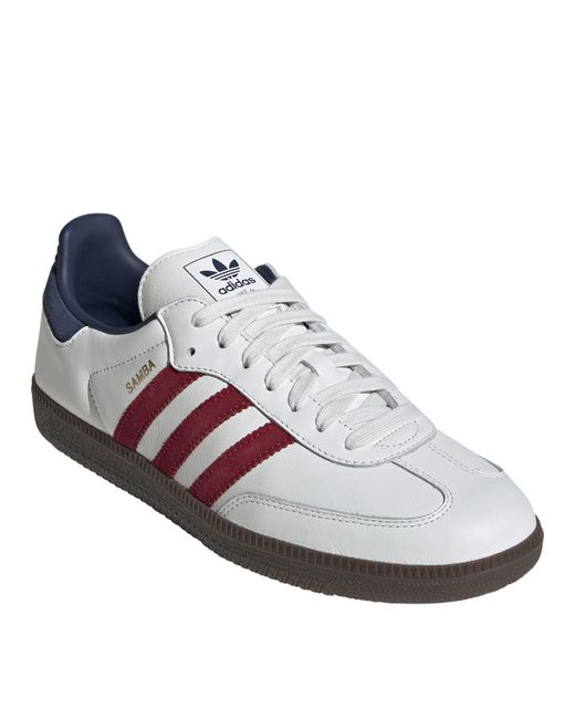 Adidas Originals White Samba Og Low-Top Trainers for men