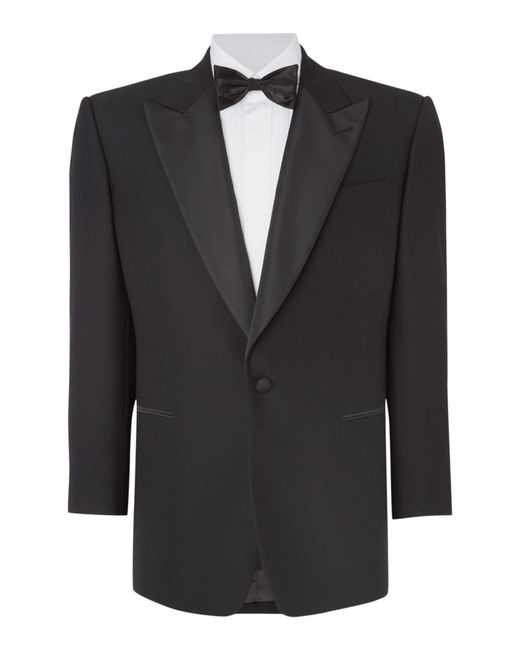Chester Barrie Black Classic Dinner Suit Jacket for men