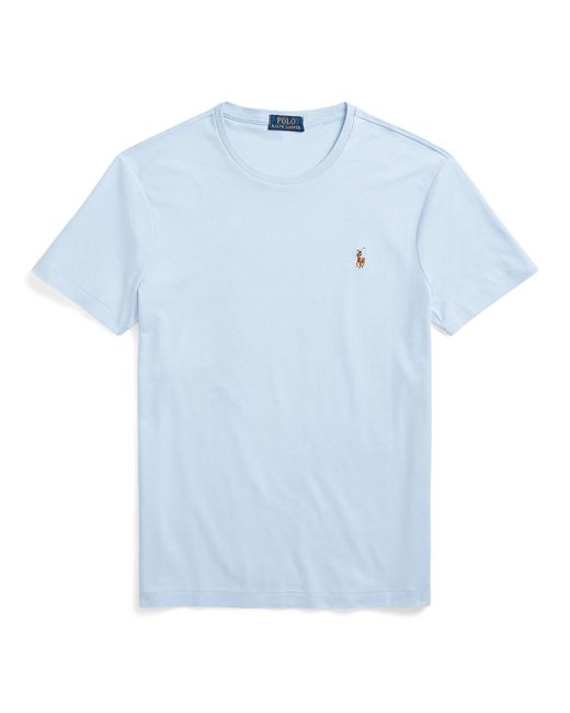 Polo Ralph Lauren Blue Regular Fit Pima T-Shirt for men