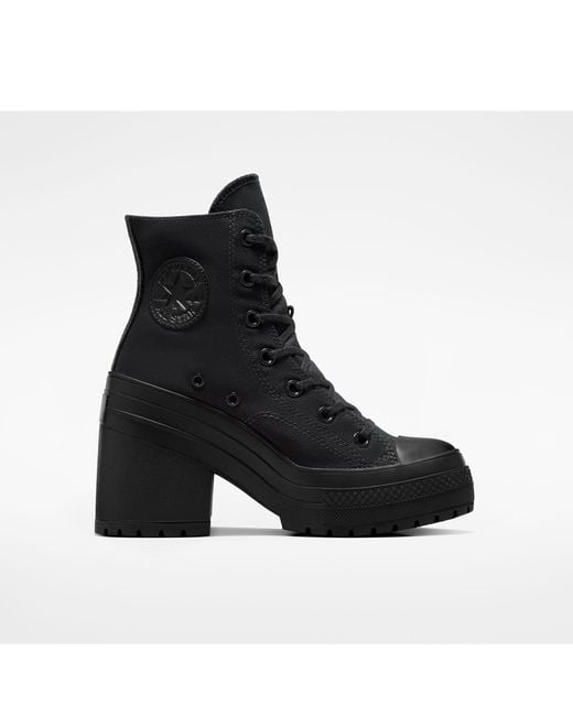 Converse Black Adults Chuck 70 De Luxe Heel Ankle Heeled Boot