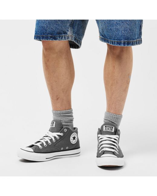 Converse White Canvas High-Top Trainers for men