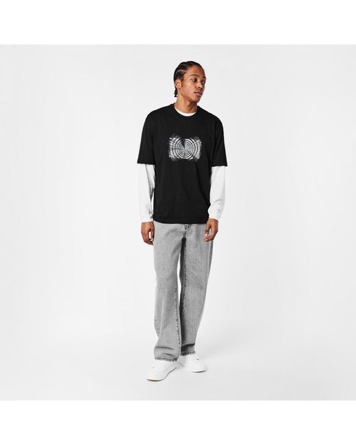 ARMANI EXCHANGE Black T-Shirt for men