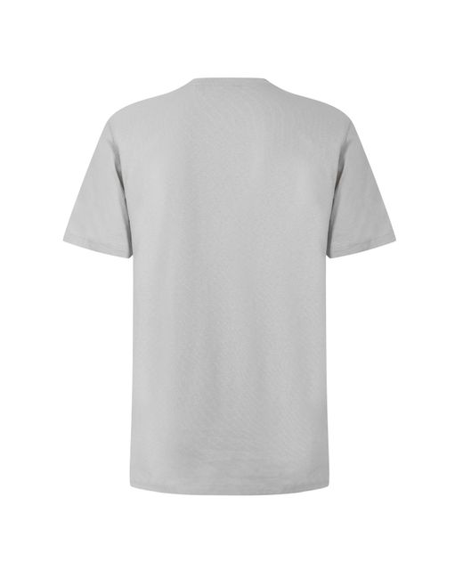 Boss Gray Tales T-Shirt With Logo Patch Premium Cotton for men
