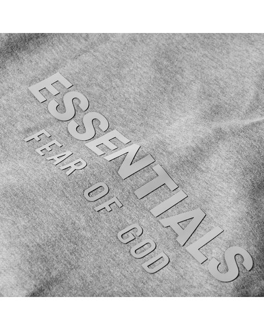 Fear Of God Gray Long Sleeve Polo Shirt for men