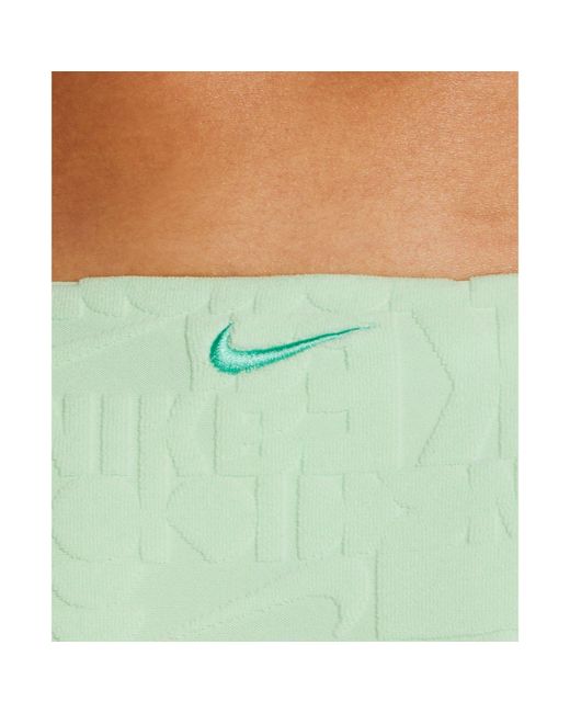 Nike Blue Retro Flow Tie String Bikini Bottom