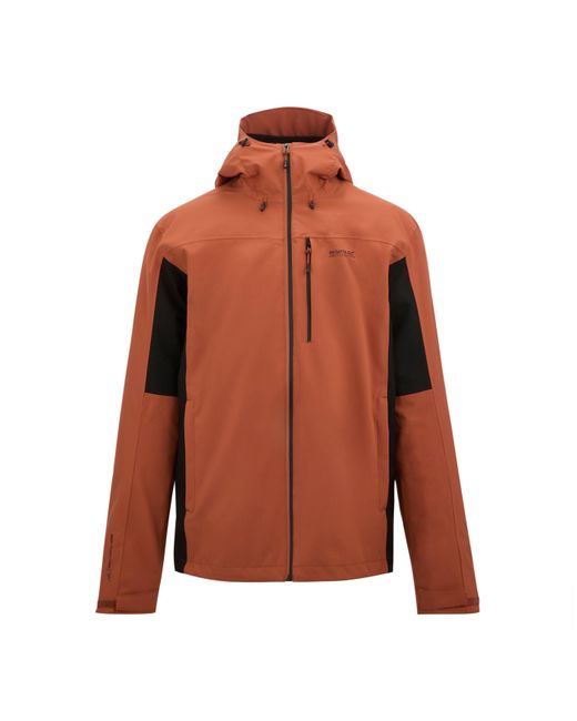 Regatta Red Birchdale Ii Isotex 15000 Breathable Long Sleeve Waterproof Jacket for men