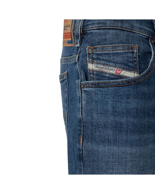 DIESEL Blue D Yennox Tapered Jeans for men