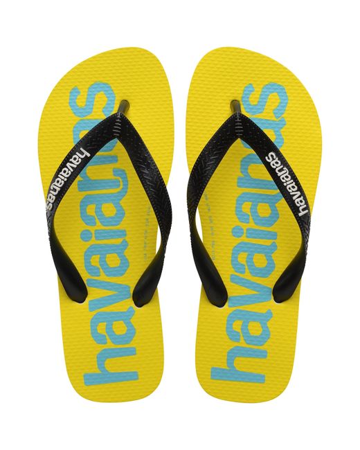 Havaianas Yellow Flip Flops