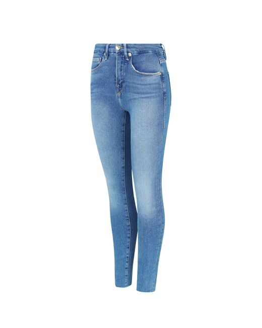 GOOD AMERICAN Blue Legs High Rise Stretchy Denim Skinny Jeans