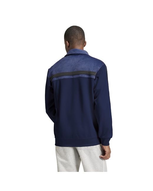 Adidas Originals Blue Performance Tracksuit Top for men