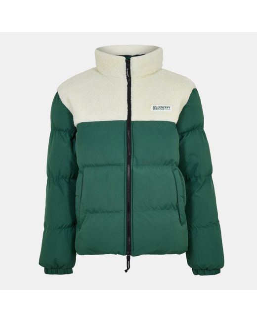 NY Concept Green Adults Aspen Puffer Jacket