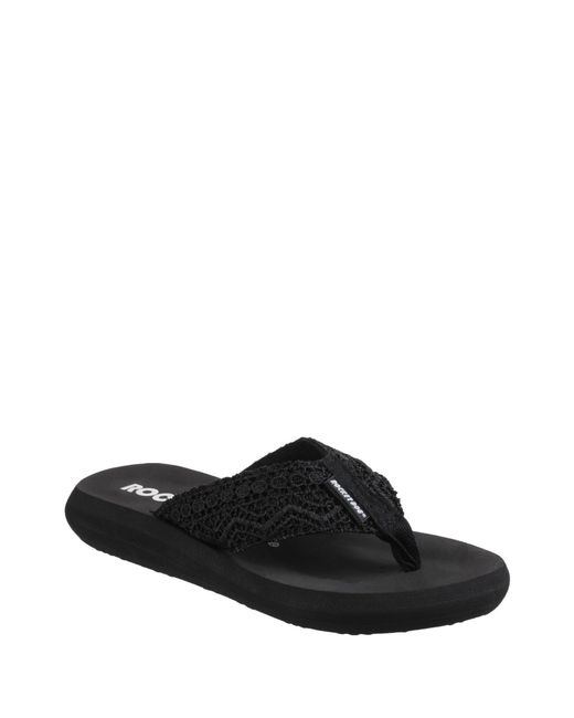 Rocket Dog Black Spotlight Lima Sandal