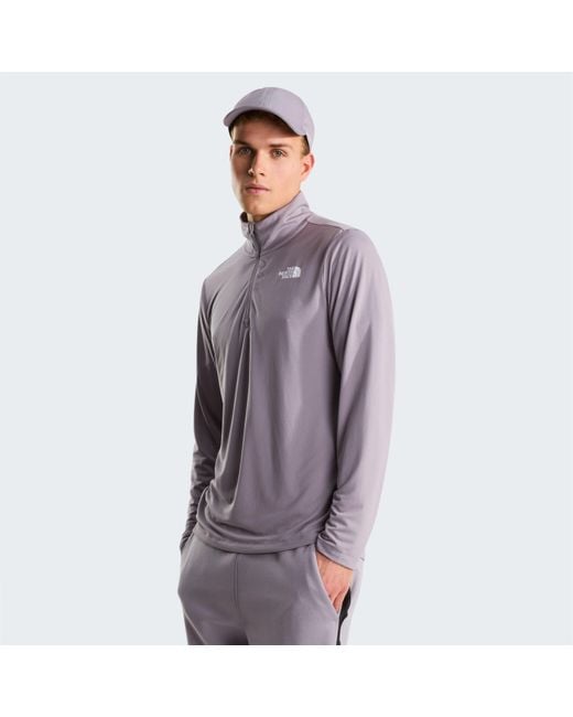 The North Face Purple Long-Sleeve T-Shirt for men