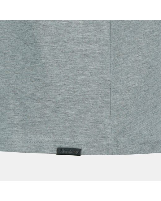 Firetrap Blue Large Logo T Shirt for men