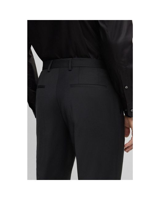 Boss Black H-Leon-Mm-C-224 10245447 01 Straight Leg Trousers for men