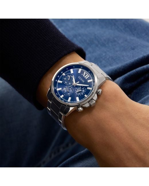 Guess Metallic Gesjwl Walker Watch Sn64 for men