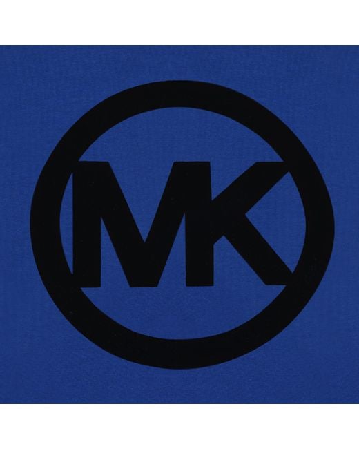 MICHAEL Michael Kors Blue Crew Logo T Shirt