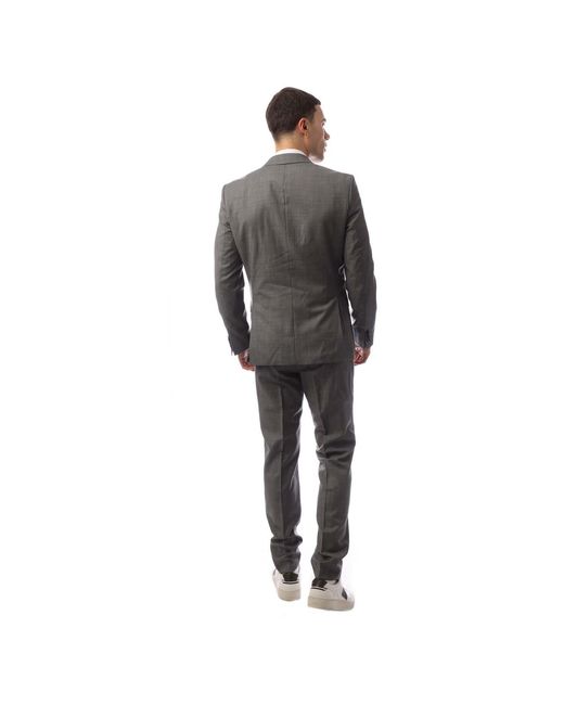 Boss Gray Precision Tailored Suits for men
