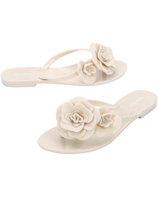 Melissa Natural Petals Flat Sandals